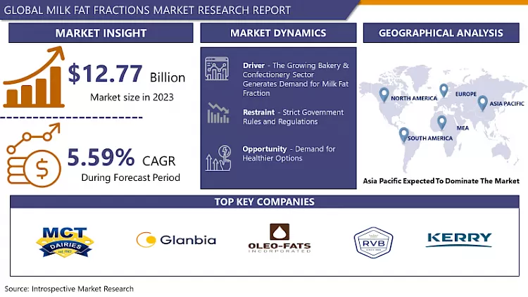 Milk Fat Fractions Market- In Deep Analysis Focusing On Market Share