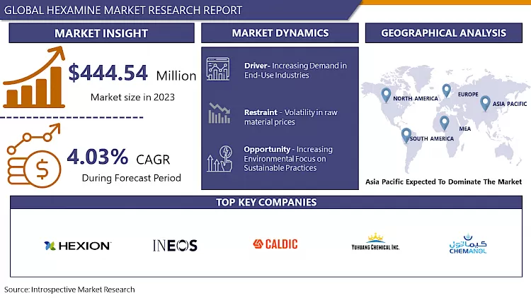 Hexamine Market: In-Depth Analysis & Market Share Focus