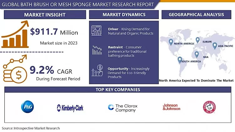 Bath Brush Or Mesh Sponge Market - Current Analysis By Market Share