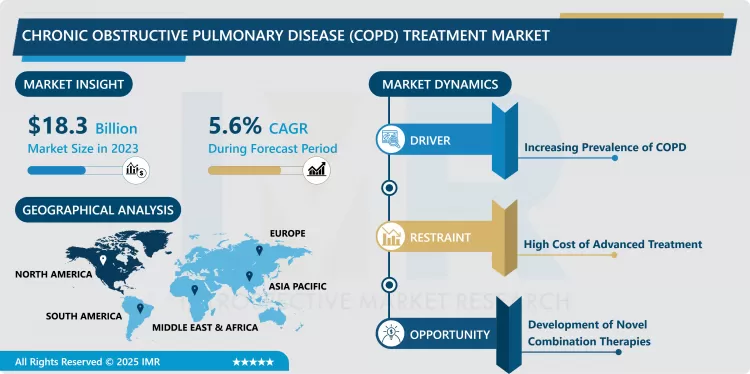 Chronic Obstructive Pulmonary Disease (COPD) Treatment Market - Trends, Size & Outlook (2024-2032)