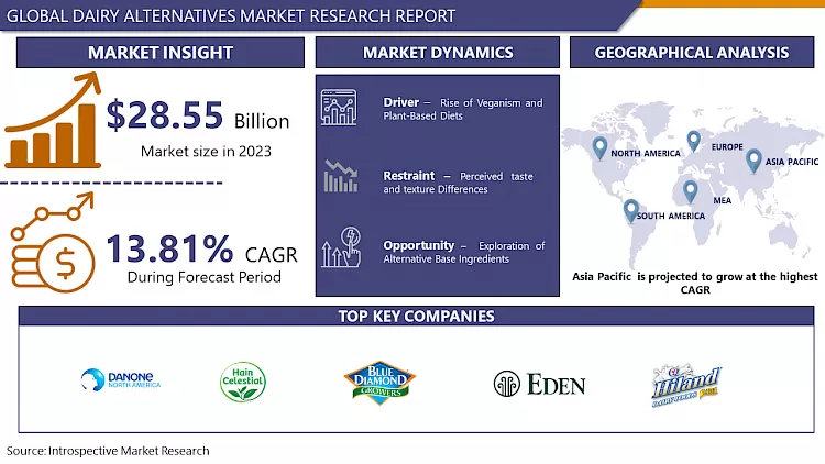 Dairy Alternatives Market - Overview And Outlook By Potential Growth 2024-2032
