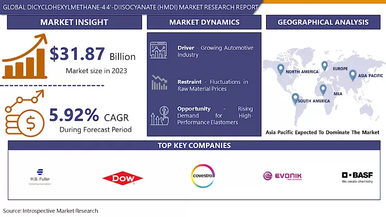 DicyclohexylMethane-4 4'-Diisocyanate(HMDI) Market Report