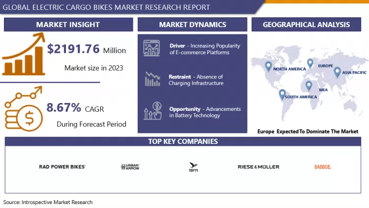 Electric Cargo Bike Market Industry Growth Trend Analysis