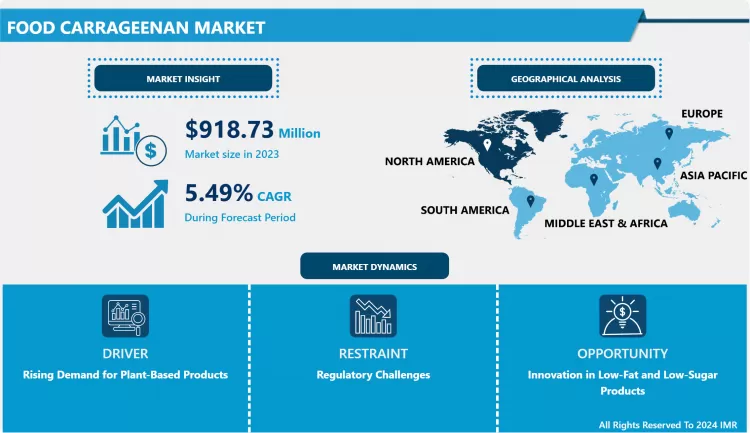 Food Carrageenan Market - Size And Upcoming Industry Trends