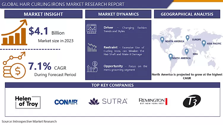 Hair Curling Irons Market - Global Size & Upcoming Industry
