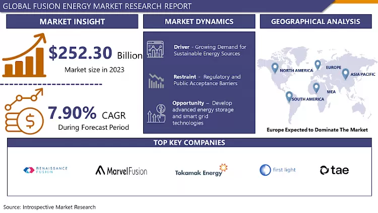 Fusion Energy Market-Global Size & Upcoming Industry Trends (2024-2032)