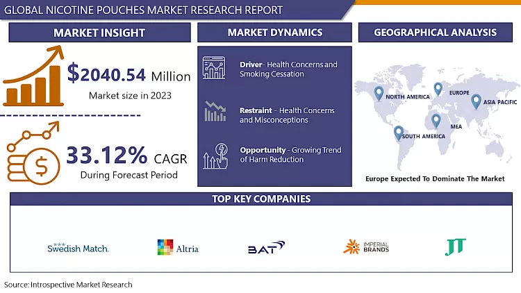 Nicotine Pouches Market-Global Size, Share & Industry Trends 2024-2032