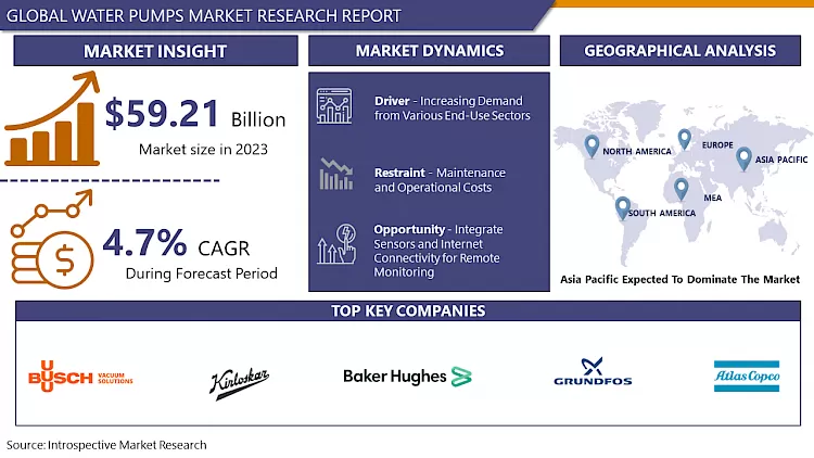 Water Pumps Market-Overview And Outlook By Potential Growth By 2032